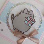 Kartka na urodziny kotek Pusheen - Kartka na urodziny kotek Pusheen