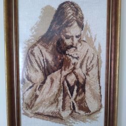 Obraz Jezus na Modlitwie