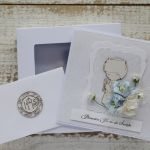 Kartka komunijna kwiaty 3 - kartka na komunię