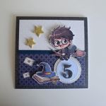 Kartka urodzinowa ręcznie robiona Harry Potter  - Kartka urodzinowa ręcznie robiona Harry Potter