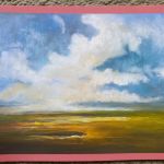 Pejzaż-praca pastelami suchymi  formatu 18/24 cm - 