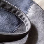 Torebka Boho Bag z szarego weluru – unikatowa torebka handmade na ramię - 