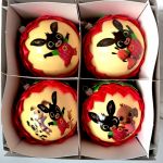 Zestaw bombek choinkowych dla dzieci BING - 