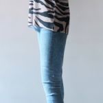 Sweter oversize zebra - 