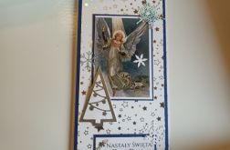 Kartka Boże Narodzenie z Aniołem, 2