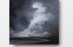 Pejzaż-obraz akrylowy 60/60 cm.