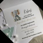 Zaproszenie na roczek! chłopiec! Otwierane z kopertą! - 