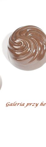 Broszka czekoladka modelina fimo 2 wzory