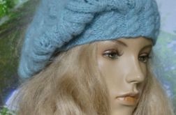 Rezerwacja beret w kolorze morskim