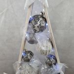 Drewniana choinka LED Handmade - 