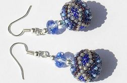 kulki plecione niebieskie