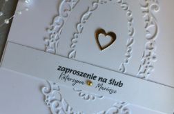 Zaproszenie ślubne! Otwierane z kopertą!