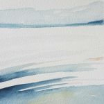 Pejzaż-dwie prace formatu A5  - 