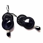 Black kolczyki sutasz - 