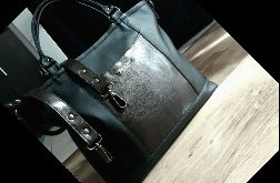Torba na co dzień typu Tote Rivena Vercci Black