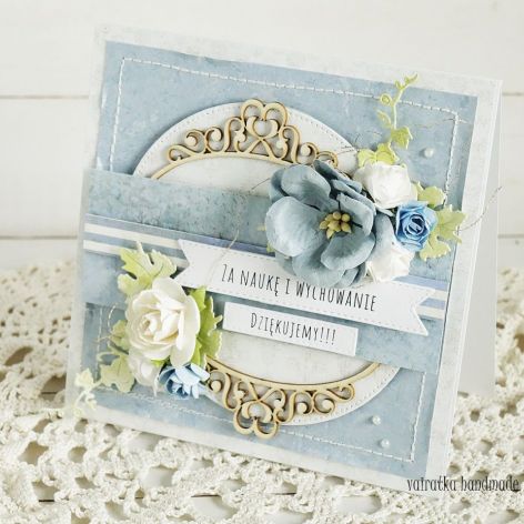 Dzień Nauczyciela, kartka w pudełku, 217