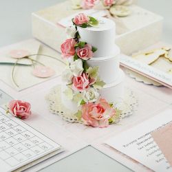 Box ślubny  z tortem #9