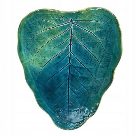 Patera Ceramiczna - Zielony Las. Patera Ręcznie Robiona (Handmade)
