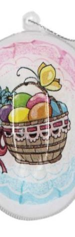 Jajko Akrylowe Dekoracyjne na Wielkanoc - Kolorowe Pisanki