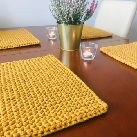 MAMAJASTUDIO Podkładka na stół,pod talerz ,25x35cm ,5mm.