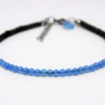 BLUE - kamienie naturalne, stal szlachetna - 