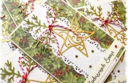 Kartka świąteczna z gwiazdką