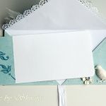 Pamiątka Chrztu św.  ' błękitny ogród' - 