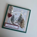 Kartka świąteczna Boże Naordzenie choineczka - Kartka świąteczna Boże Naordzenie choineczka