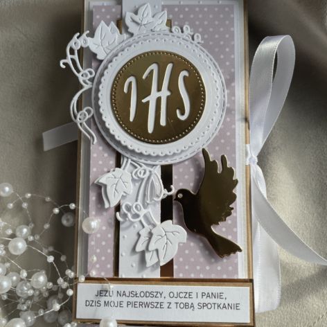 Komunia Święta! Opakowanie na gotówkę!