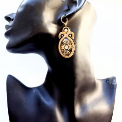 Arabeska kolczyki sutasz