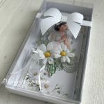 Kartka komunijna ręcznie robiona - 