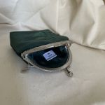 Portmonetka welurowa haftowana “Paproć” - 