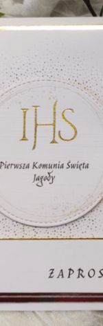 Zaproszenie na Komunię 