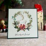 Personalizowana kartka bożonarodzeniowa BN22E - Personalizowana kartka bożonarodzeniowa