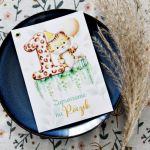 Zaproszenie na Roczek - Urodziny Dziecka 5 - Zaproszenia na roczek dziecka, zaproszenia na drugie urodziny, trzecie urodziny, czwarte urodziny, piąte urodziny, tygryski tygrys kolekcja safari mikohandmade