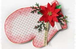 Rękawica - kartka świąteczna