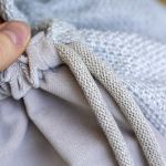Jasna torba plecak 2w1 z weluru - 