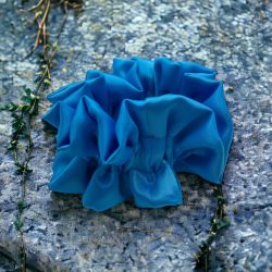 Scrunchie Falbanka "Lazuryt"