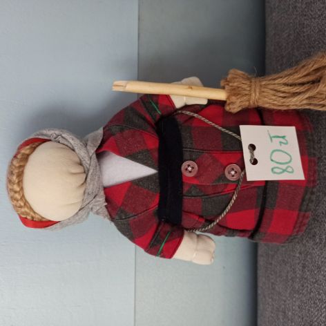 Motanka handmade lalka intencyjna Baba Jaga