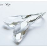 Kolczyki Swarovski Wing 23mm Crystal - 