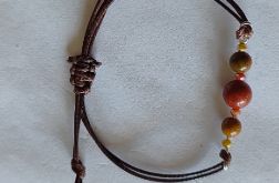 Bransoletka Agat jesień 2