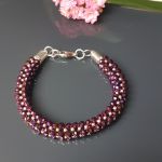 Bransoletka Burgund Snake 23.53 - 