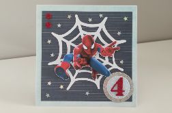Kartka na urodziny Spiderman