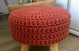 Pokrowiec na stołek,taboret, 30x10cm ceglany. Pokrowiec na stołek,taboret, 30x10cm ceglany.