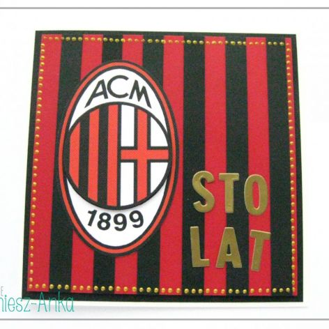 Kartka dla fana AC MILAN