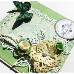 Zielona karteczka ślubna - 