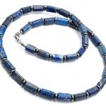 Naszyjnik męski lapis lazuli lap01 - 