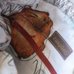 Pleciona torba na ramię z kominem - 