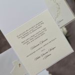 Kartka na chrzest z pudełkiem i kopertą C56 - Personalizowana pamiątka chrztu