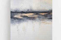 Drugi brzeg-obraz akrylowy.